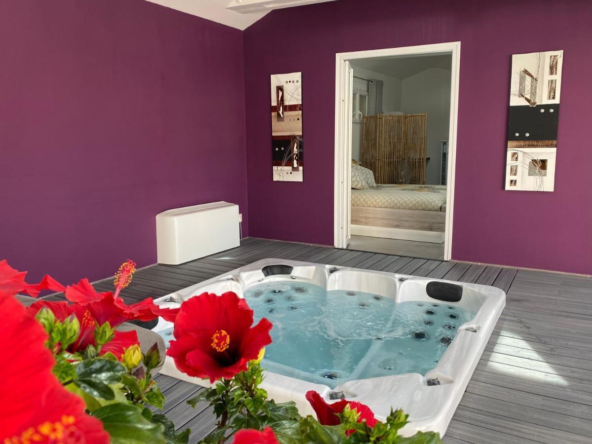 Bed and Breakfast Le Spa De L Albizia Cessieu Exterior foto