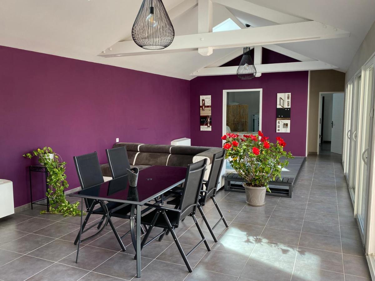 Bed and Breakfast Le Spa De L Albizia Cessieu Exterior foto
